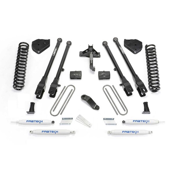 4IN 4LINK SYS W/COILS & PERF SHKS 17-20 FORD F250/F350 4WD DIESEL